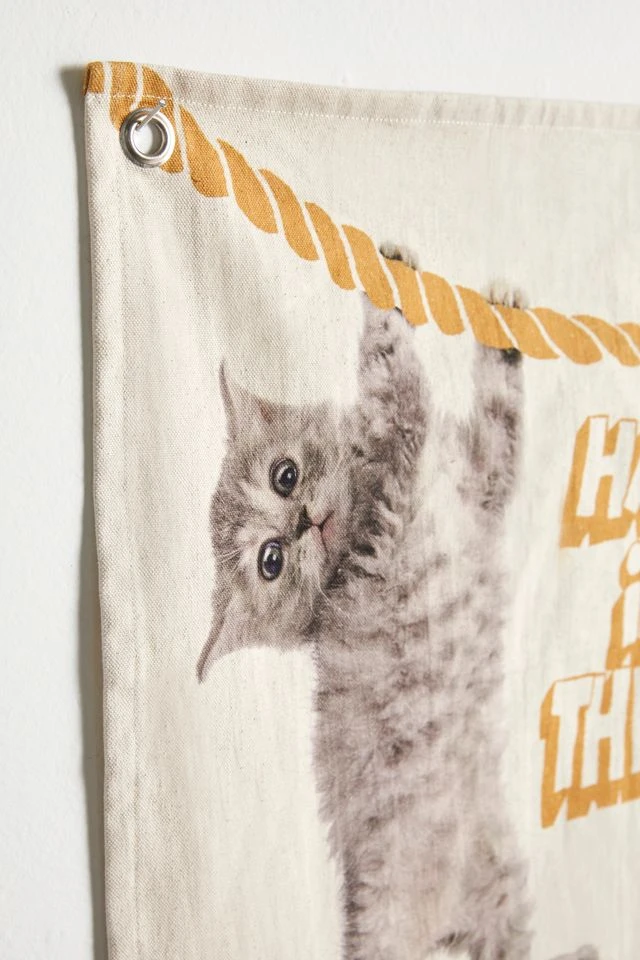 Best Pirce π Hang In There Tapestry White π₯ - Image 4