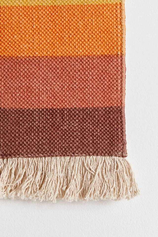 Discount π Abstract Sunset Wall Hanging Orange π - Image 4