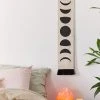 Cheapest 🔔 Moon Phase Wall Hanging Black + White ⌛