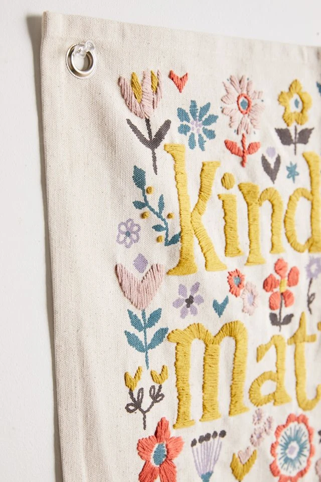 Cheapest β€οΈ Kindness Matters Tapestry Cream π - Image 4