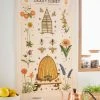 Best Pirce ✔️ Bees And Honey Flag Tapestry Honey 💯