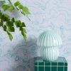 Best deal ⭐ Kaleiope Studio Pastel Squiggly Stripes Removable Wallpaper Multi 🎉