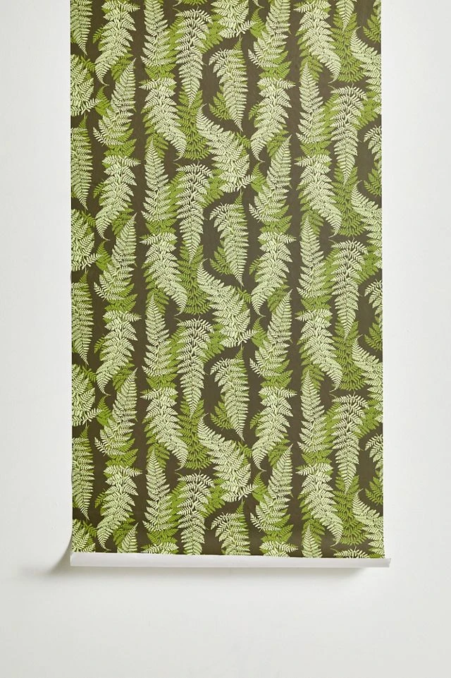 Best Pirce π Avenie Countryside Garden Green Ferns Removable Wallpaper Green Multi β€οΈ - Image 2