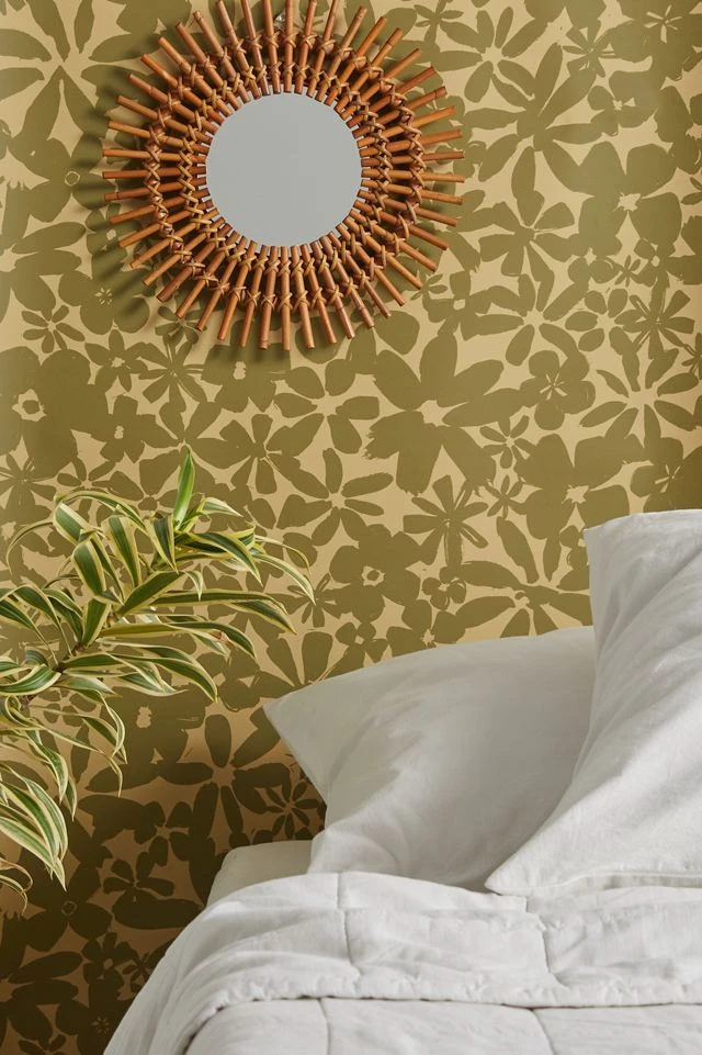 Best Pirce π Andie Floral Removable Wallpaper Khaki β