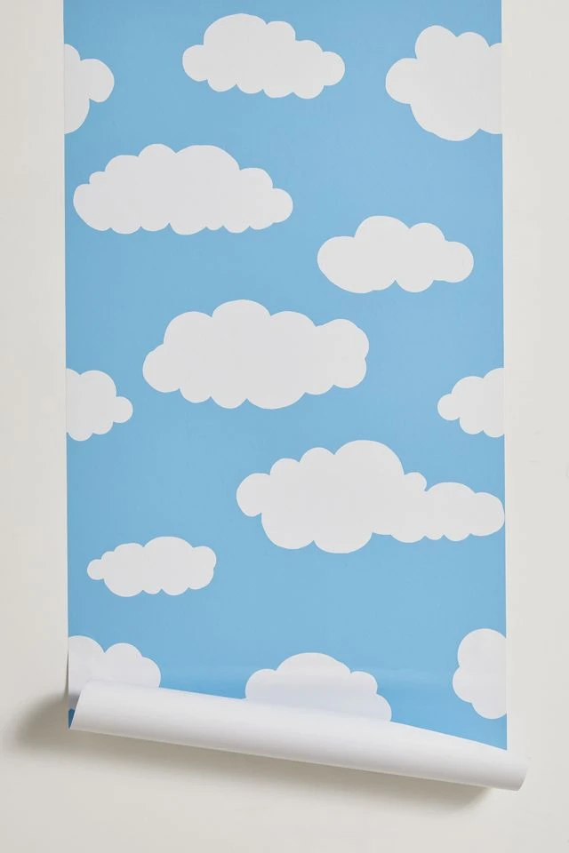 New π€© Cloud Removable Wallpaper Blue π₯ - Image 2