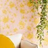 Best deal ❤️ Vine Leaf Removable Wallpaper Pink Multi 🌟