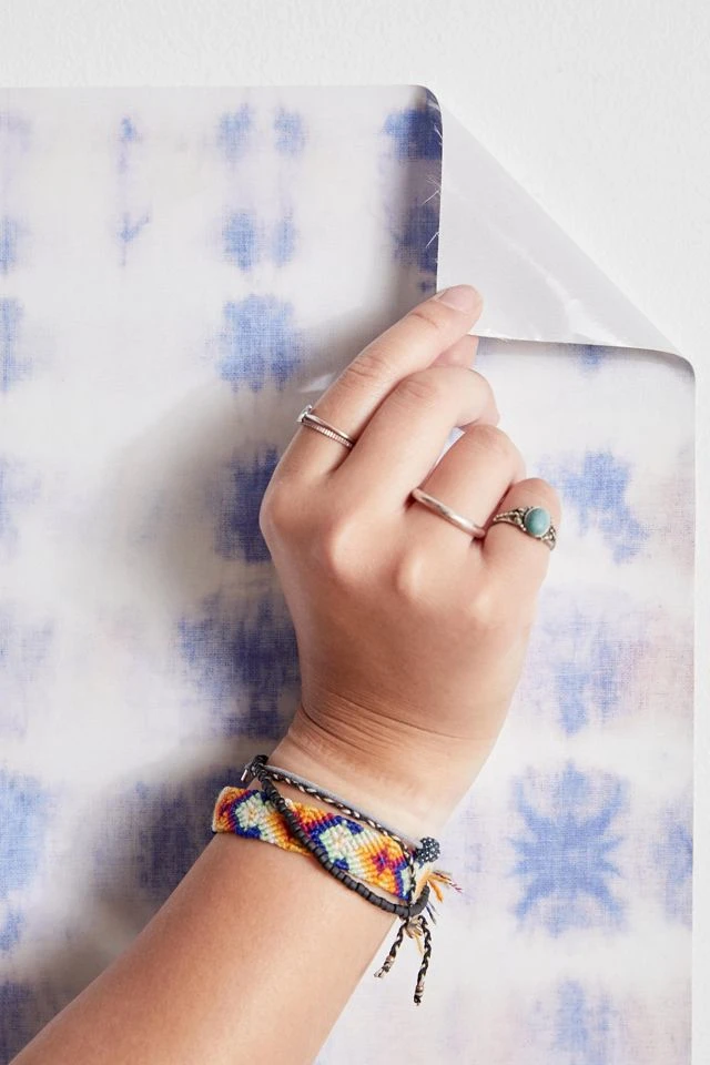 Wholesale π Dreamy Shibori Removable Wallpaper Blue βοΈ - Image 3