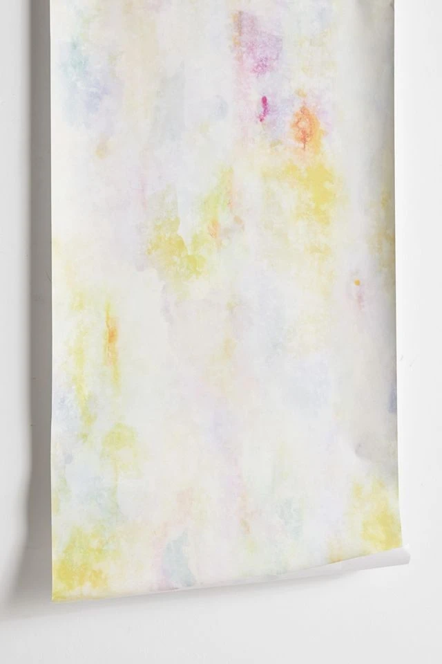 Best Pirce 𧨠Painterly Watercolor Removable Wallpaper Multi π - Image 2