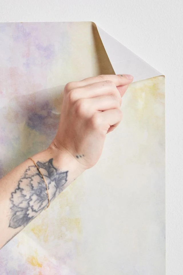 Best Pirce 𧨠Painterly Watercolor Removable Wallpaper Multi π - Image 3