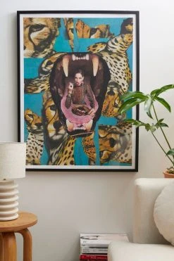 Top 10 π Olivia Stafne FERAL Art Print Black Matte Frame π―