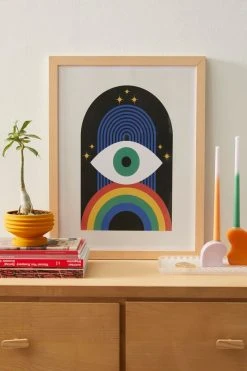 Hot Sale 🤩 Magic Society Beyond The Universe Art Print Natural Wood Frame 🌟