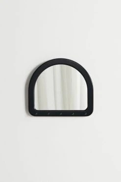 Hot Sale π Roya Small Jewelry Storage Hanging Mirror Black π₯