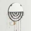 Best reviews of 👍 Aimee Jewelry Storage Hanging Mirror Black 👍