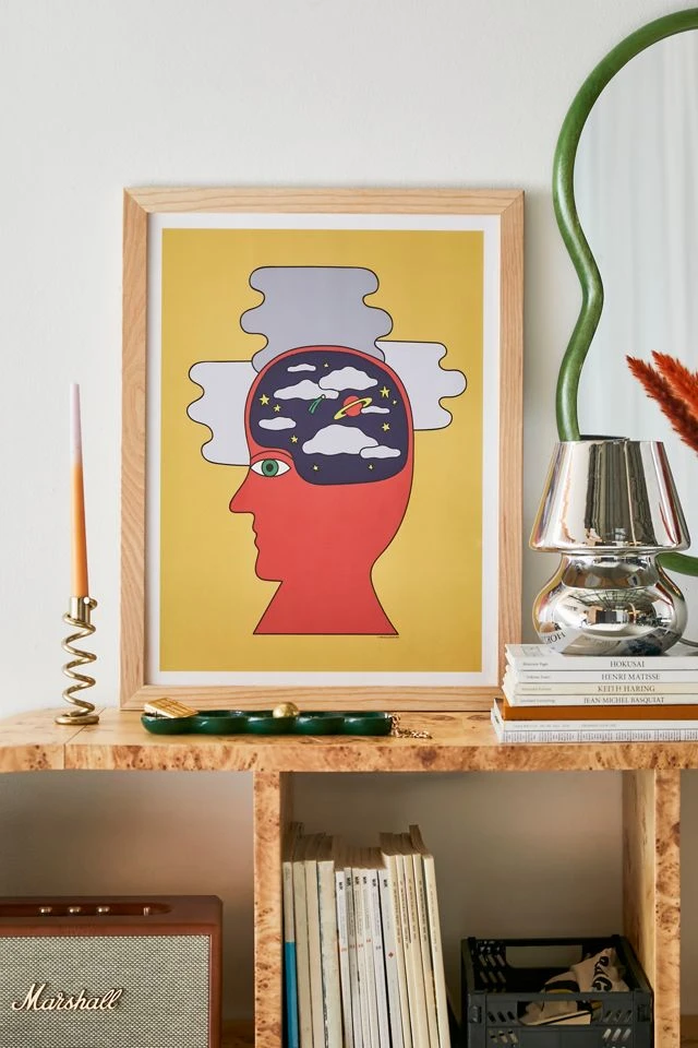 Cheapest β Magic Society Daydreamer I Art Print Natural Wood Frame π€©