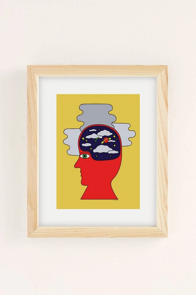 Cheapest β Magic Society Daydreamer I Art Print Natural Wood Frame π€© - Image 2