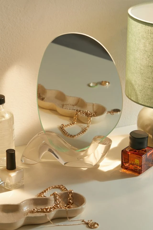 Buy π Jenna Resin Tabletop Mirror Clear βοΈ