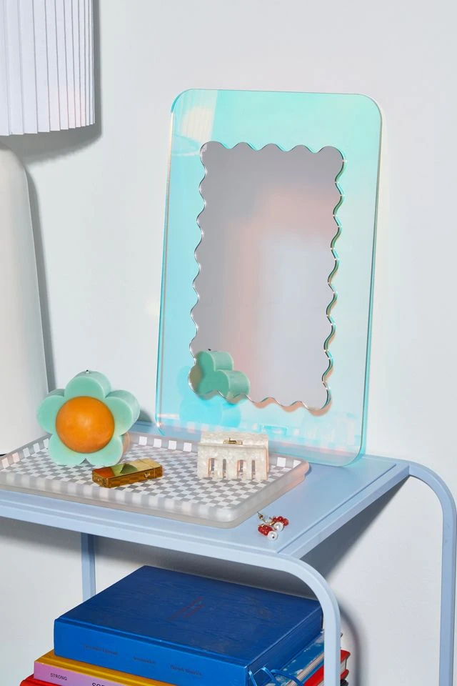 Brand new π Galisfly Wavy Reflector Wall Mirror Assorted π