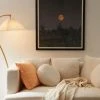 Promo 🎉 Kenna Allison August Full Moon Art Print Black Wood Frame ⌛
