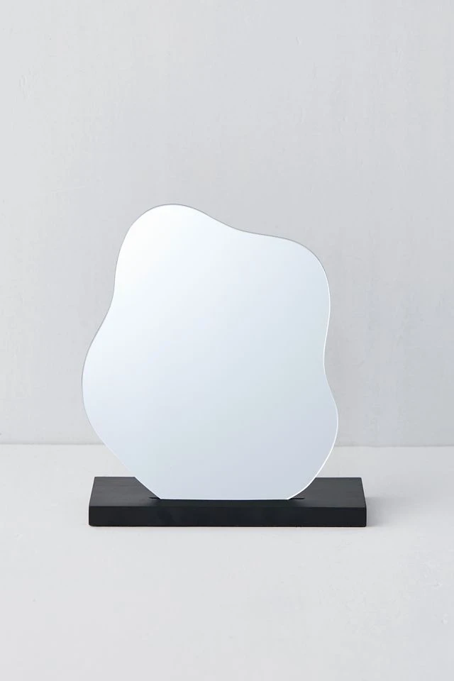 New βοΈ Blob Tabletop Mirror Black π₯° - Image 2