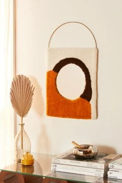 Best Pirce π Carrie Fabric Mirror Orange π