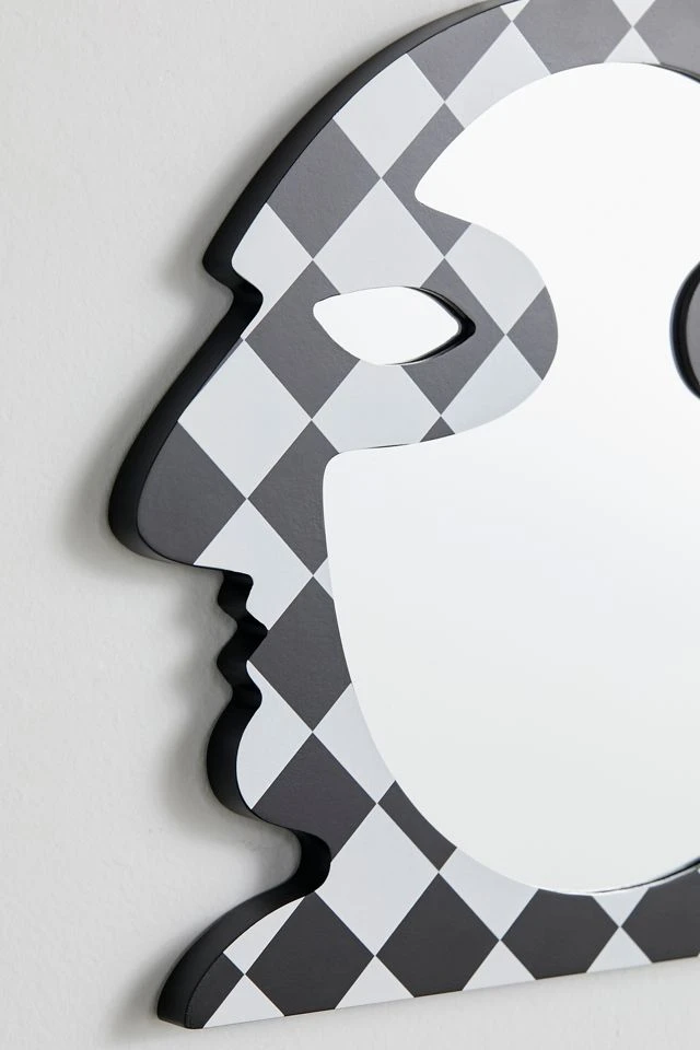 Promo π Areaware Profile Wall Mirror Black + White π - Image 3