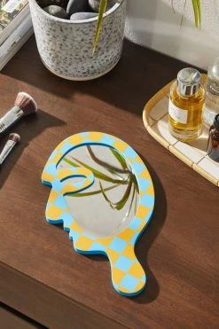 Best Pirce π Areaware Profile Vanity Hand Mirror Blue Multi β