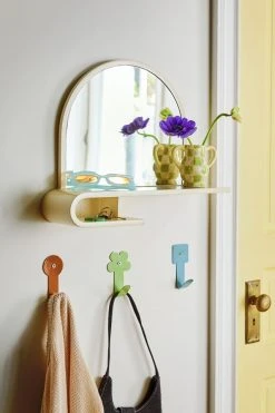 Outlet π Maura Entryway Mirror Shelf Cream π