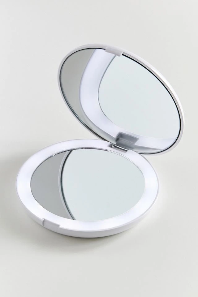 Best reviews of π₯ Fancii & Co. Lumi Lighted Compact Mirror White 𧨠- Image 2