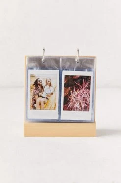 Coupon π Tabletop Wood Flip Instax Mini Picture Frame Wood π