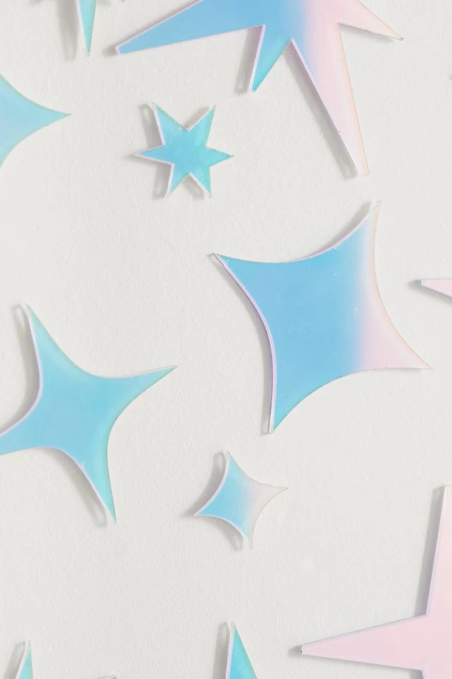 Best deal π Galisfly Sparkle Art Adhesive Mirror Set Assorted π - Image 3