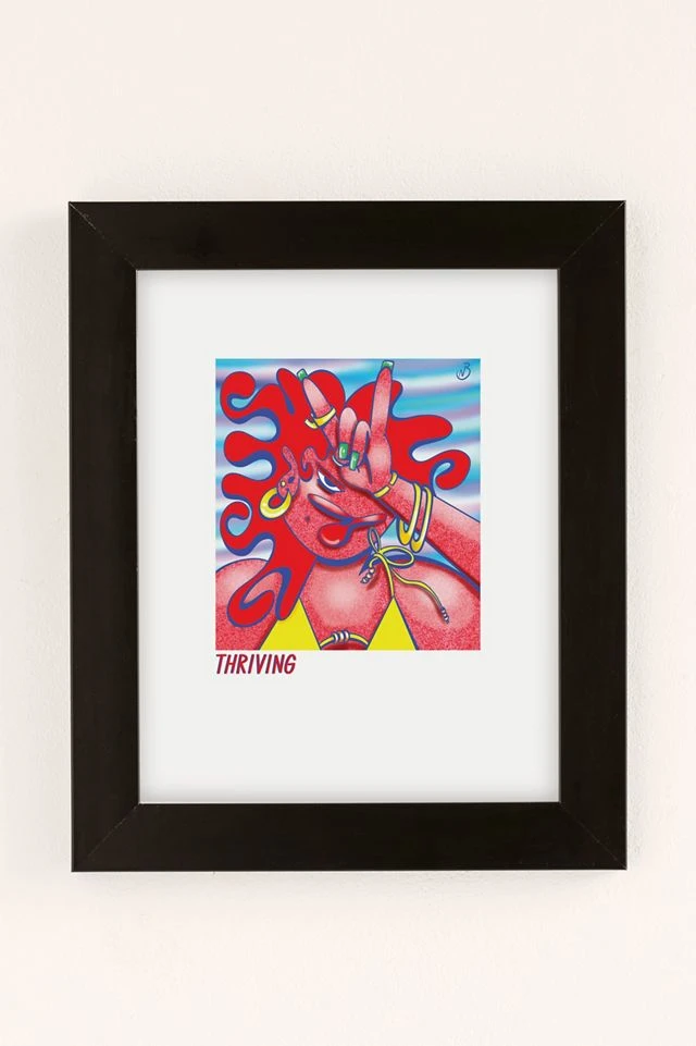 Flash Sale π₯° Nikoteenie Thriving Baby Art Print Black Matte Frame π€© - Image 2