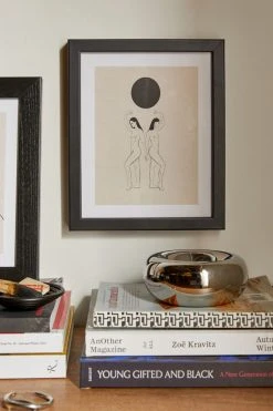 Deals π₯ High Tied Creative Hold Up The Moon Art Print Modern Black β