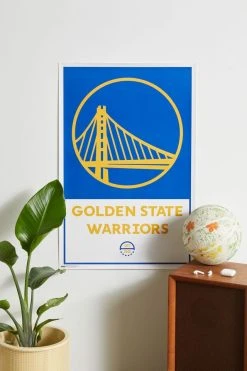 Outlet 👍 NBA Golden State Warriors Poster Multi 🤩