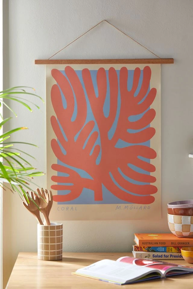 Buy βοΈ PSTR Studio Madelen Coral Art Print Multi π