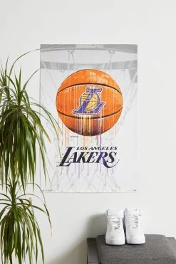 Coupon 🥰 NBA Los Angeles Lakers Poster Multi ❤️
