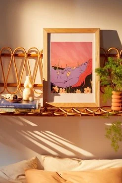 Top 10 π Robin Eisenberg βοΈ Summer Nap Art Print Natural Wood Frame β€οΈ