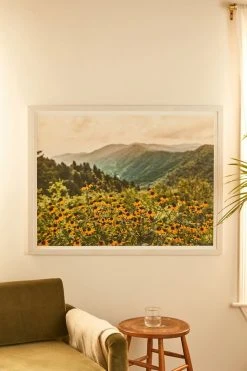 Top 10 π₯ Nature Magick Smoky Mountains National Park Art Print White Wood Frame π