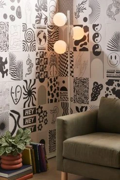 Budget 🛒 Cai & Jo Black & White Collage Kit Multi 🧨