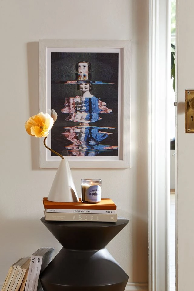 Discount βοΈ Chad Wys Digitex Triacotine 20 Art Print White Wood Frame π