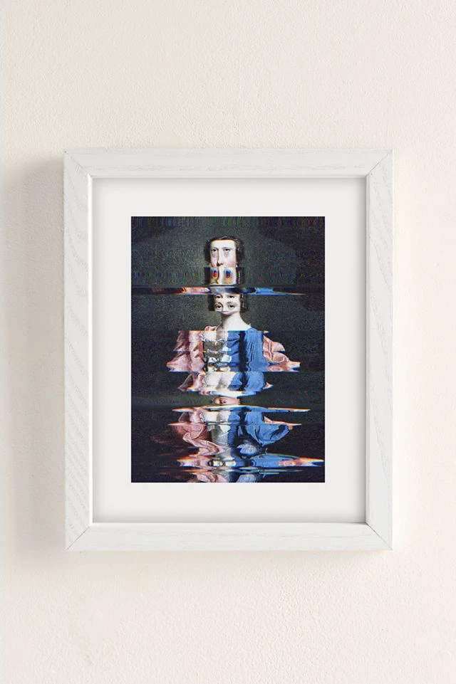 Discount βοΈ Chad Wys Digitex Triacotine 20 Art Print White Wood Frame π - Image 2