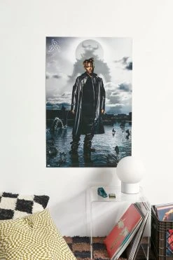Outlet 👍 Juice WRLD Fighting Demons Poster Multi 🥰