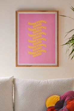 Flash Sale π Grace Something Good Art Print Natural Wood Frame π