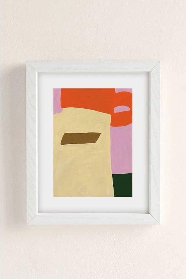 Hot Sale π Christie Liberatore Gina Art Print White Wood Frame π - Image 2