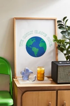 Cheapest 😀 UO Home We Only Have One Art Print Natural Wood Frame 🥰
