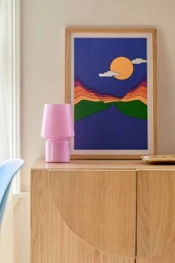 Best reviews of β¨ Circa 78 Designs Rainbow Ravine Art Print Natural Wood Frame βοΈ