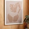 Brand new 😍 Perryn Ryan Curvy Form Study II Art Print Modern White 🥰