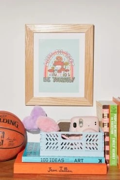 Discount β¨ Doodle By Meg Lifeβs Too Short Art Print Natural Wood Frame β