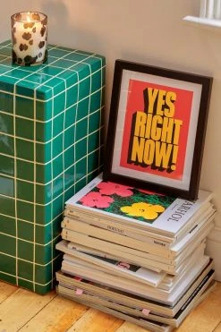 Deals ✔️ Tyler Spangler Yes Right Now Art Print Black Matte Frame 🎉