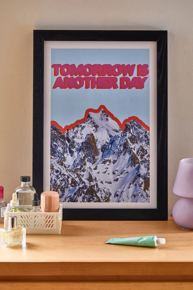 Best Sale π₯ Tyler Spangler Tomorrow Is Another Day Art Print Black Matte Frame π