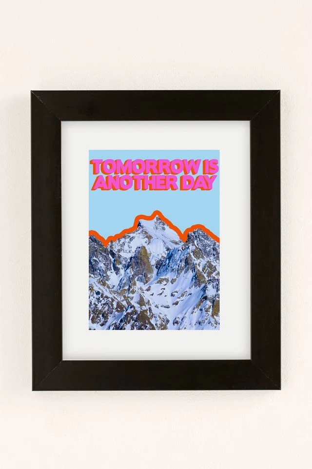 Best Sale π₯ Tyler Spangler Tomorrow Is Another Day Art Print Black Matte Frame π - Image 2